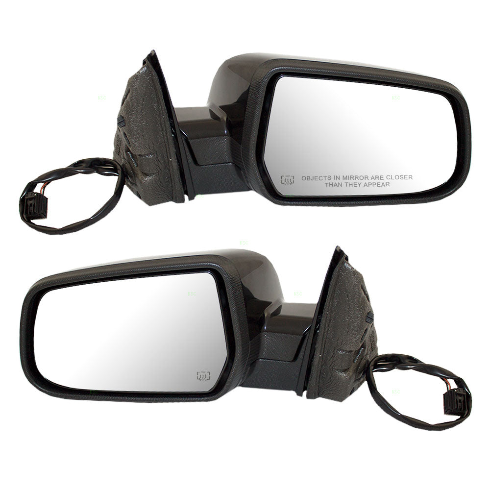 Power Mirror for 2010-2014 Equinox Heated Manual Fold for 2010-2014 Terrain 20858744 Set GM1320387