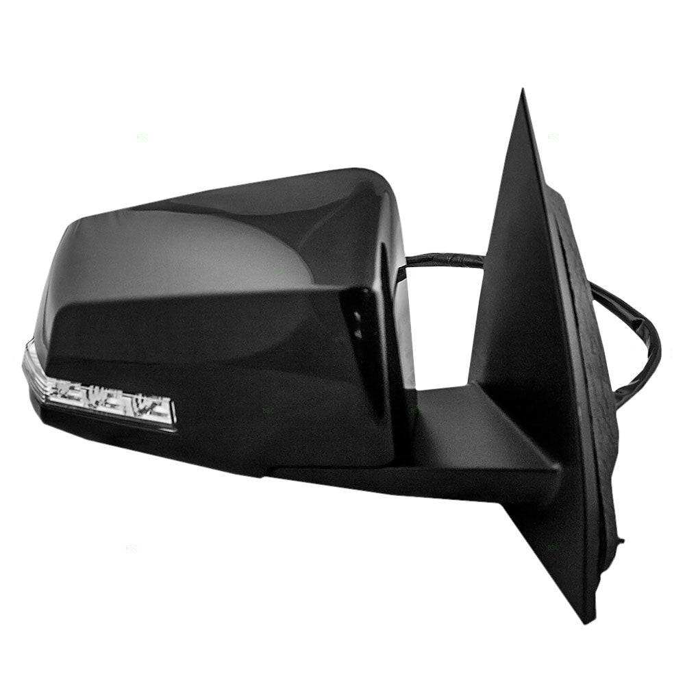 Power Mirror for 2009-2015 Traverse Textured Base/Paint To Match Black Housing Turn Signal Indicator Memory Heated Power Fold for 2007-2015 Acadia for 2007-2010 Outlook 25883678 Right GM1321402