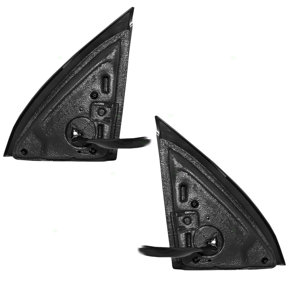 Brock Replacement Driver and Passenger Set Power Folding Door Mirrors Heated Memory Signal Compatible with Outlook Acadia Traverse