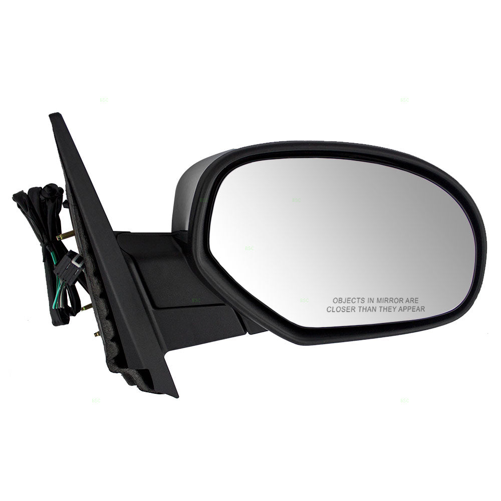 Power Mirror for 2007-2013 Silverado 1500 Heated Manual Fold for 2007-2013 Silverado 2500 HD for 2007-2014 Tahoe for 2007-2014 Suburban 1500 for 2014 Suburban for 2012-2013 Sierra 25776088 Right