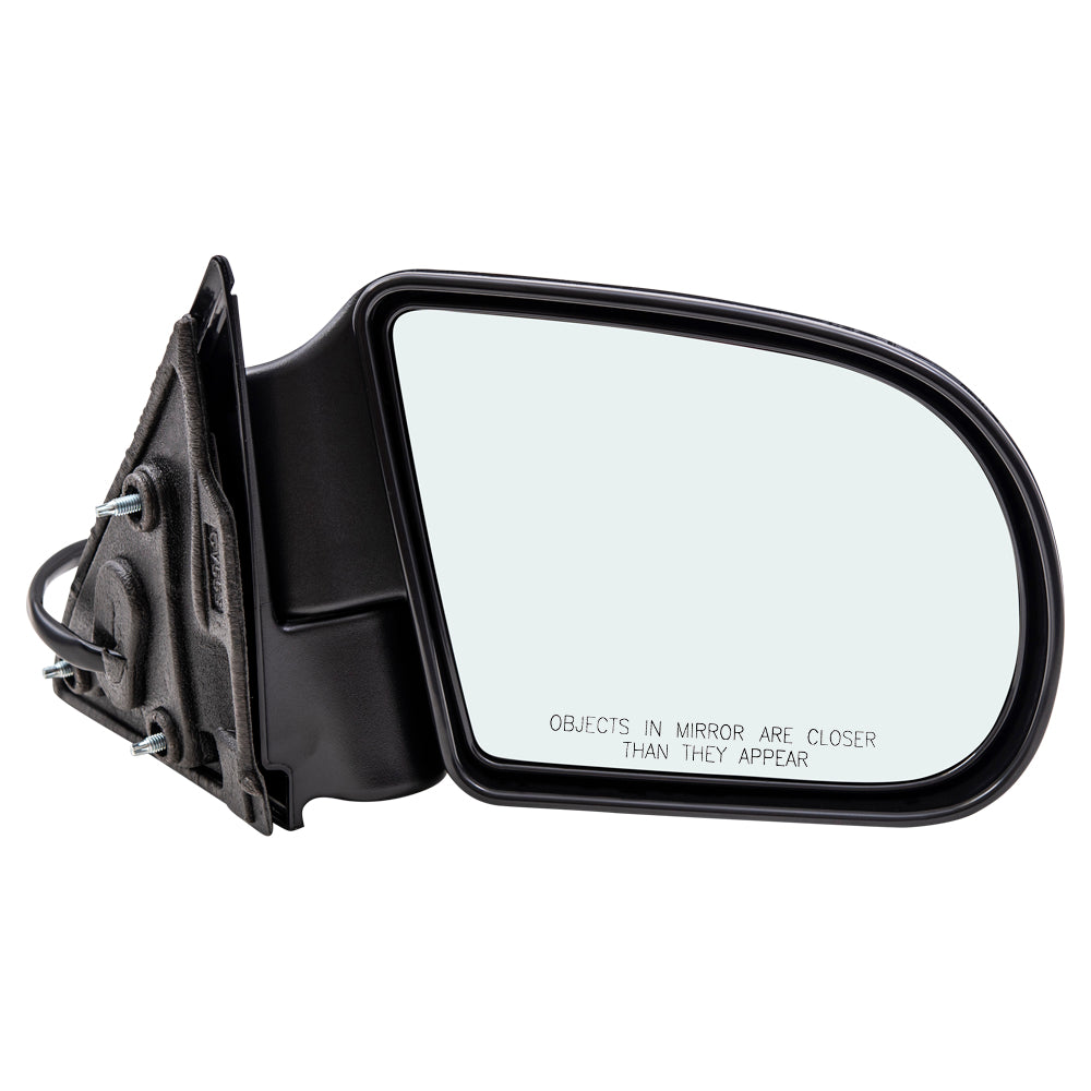 Power Mirror for 1999-2005 Blazer Plastic Base Heated Manual Fold for 1999-2004 S10 for 1999-2001 Jimmy for 1999-2004 Sonoma for 1999-2001 Bravada 15105940 Right GM1321192