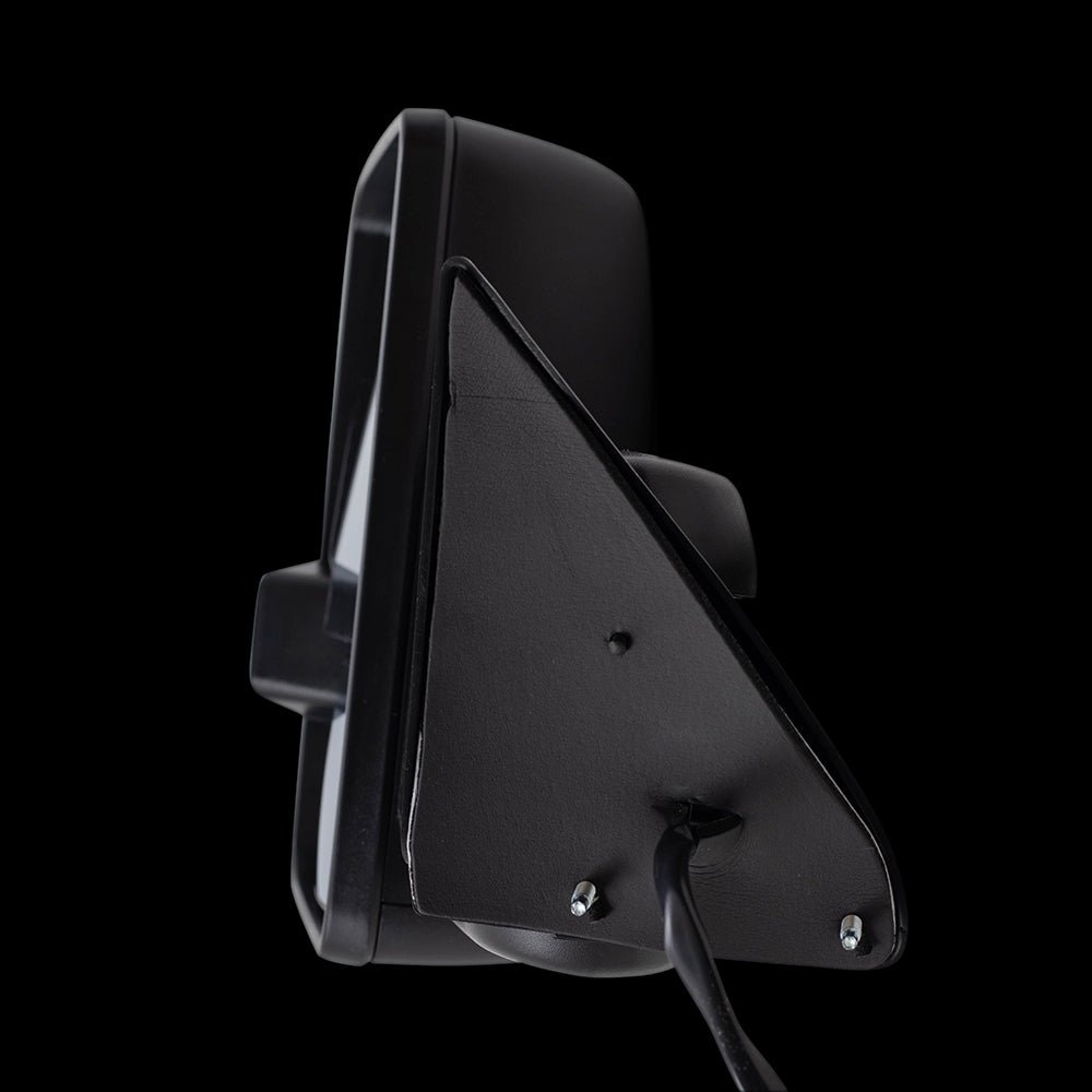 Brock Replacement Performance Upgrade Towing Mirrors Power Heated Telescopic Arms Clearance Lamp Compatible with 2003-2006 Silverado Sierra Avalanche Pickup