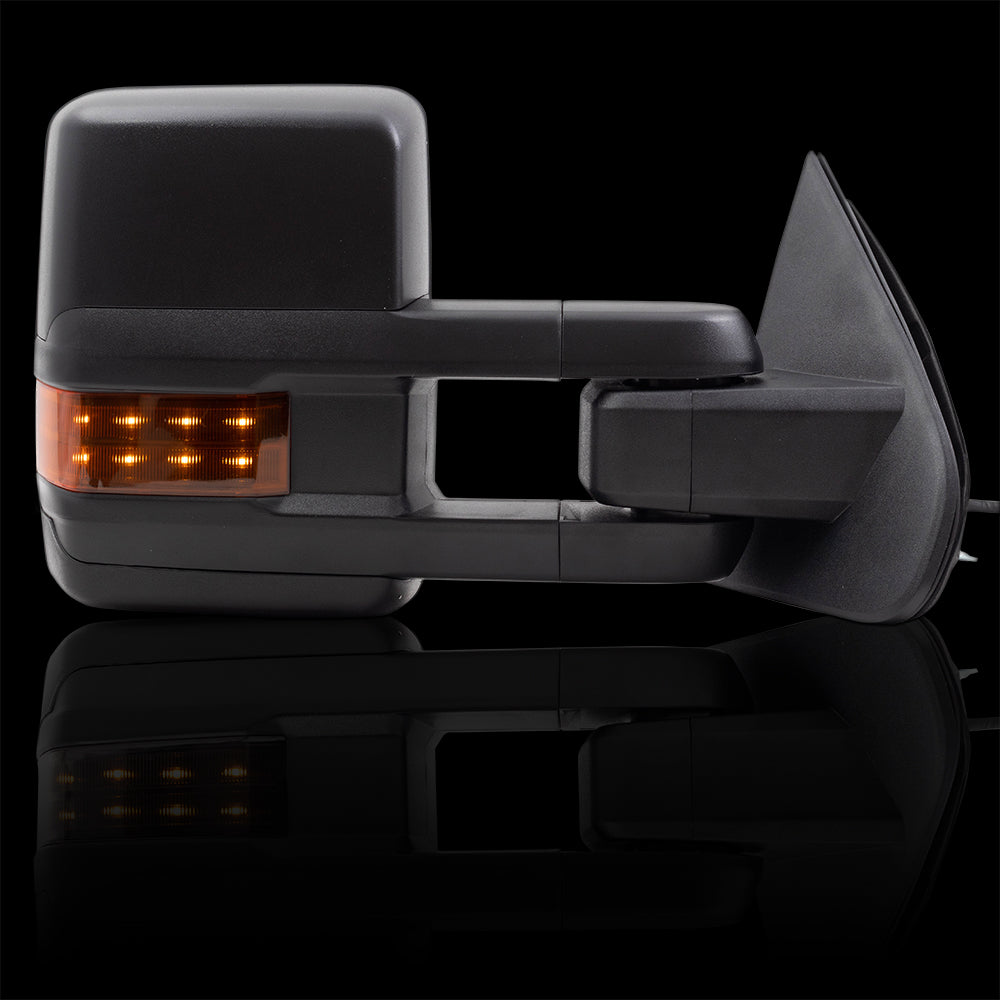 Power Mirror for 2014-2018 Silverado 1500 Extendable Performance Upgrade Turn Signal Indicator Heated Power Fold for 2015-2018 Silverado 2500 for 2014-2018 Sierra 1500 for 2015-2018 Sierra 2500 HD