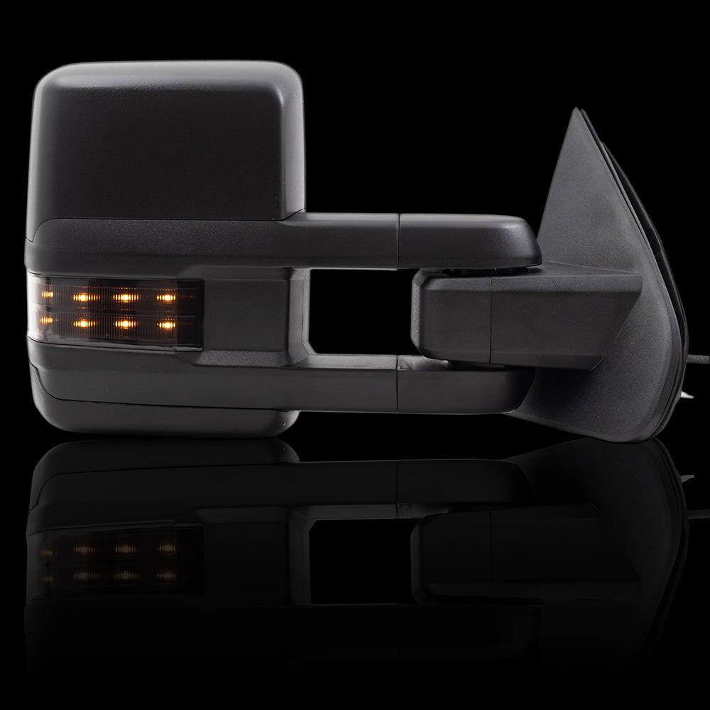 Power Mirror for 2014-2018 Silverado 1500 Extendable Performance Upgrade Turn Signal Indicator Heated Power Fold for 2015-2018 Silverado 2500 for 2014-2018 Sierra 1500 for 2015-2018 Sierra 2500 HD