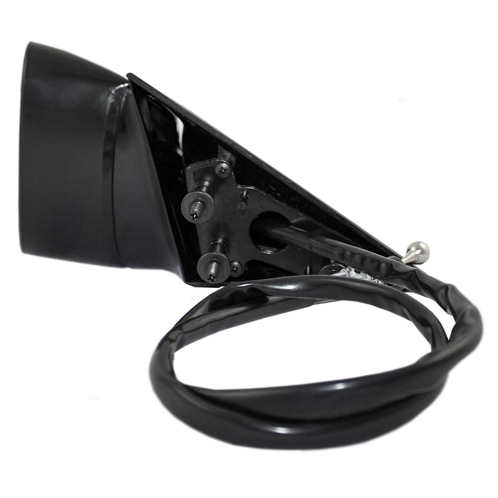 Brock Replacement Driver Manual Remote Side Door Mirror Compatible with 1995-1996 Roadmaster Fleetwood Caprice Impala 10231161