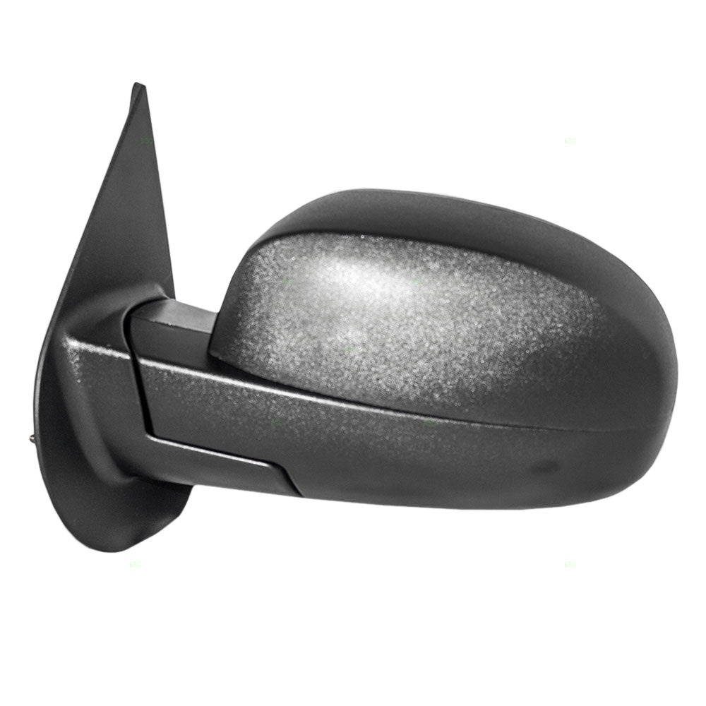 Brock Replacement Driver Manual Side Door Mirror Compatible with 2007-2013 Sierra Silverado Avalanche Escalade EXT Pickup Truck