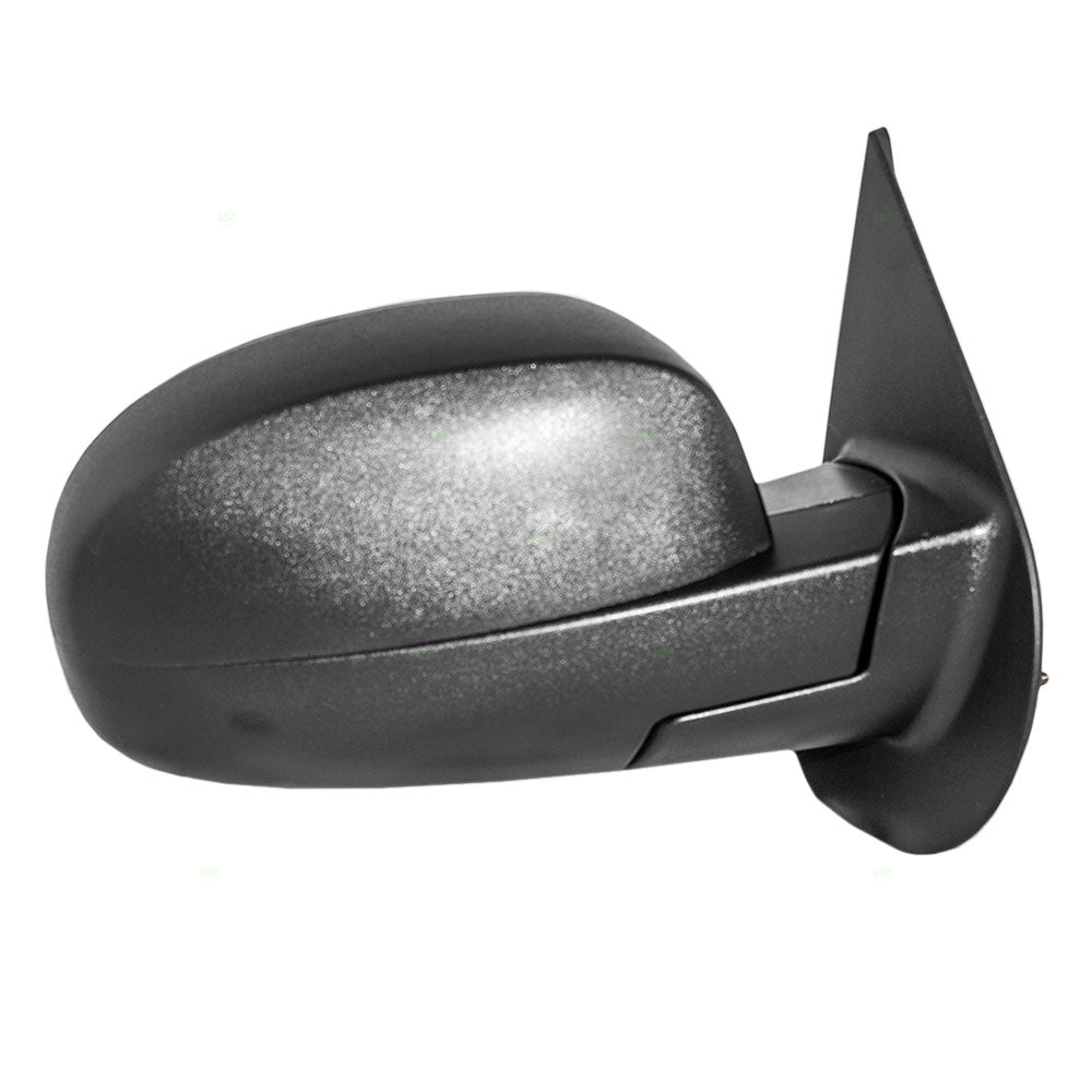 Brock Replacement Passenger Manual Side Door Mirror Compatible with 2007-2013 Sierra Silverado Avalanche Escalade EXT Pickup Truck