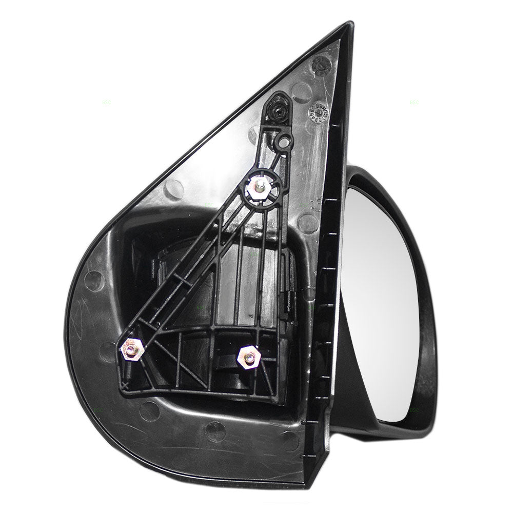 Brock Replacement Passenger Manual Side Door Mirror Compatible with 2007-2013 Sierra Silverado Avalanche Escalade EXT Pickup Truck