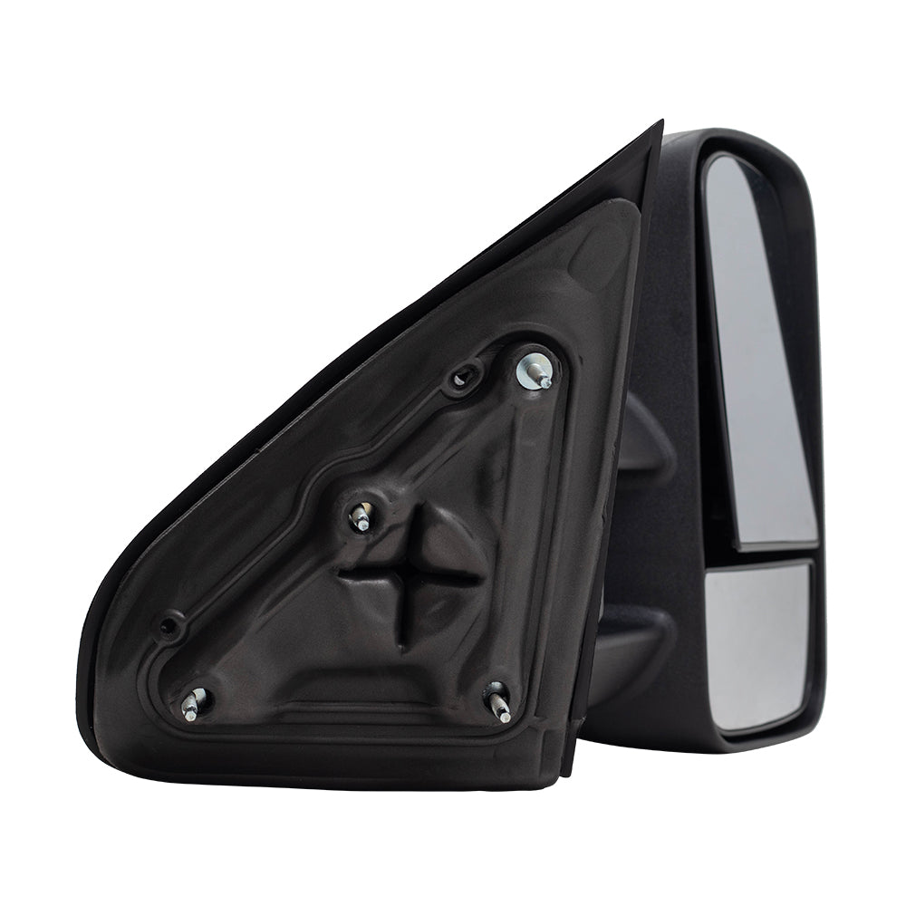 Brock Replacement Passenger Manual Side Tow Mirror with Telescopic Dual Arms Compatible with 2014-2018 Silverado Sierra 2019 LD/Limited Pickup Truck 22820396