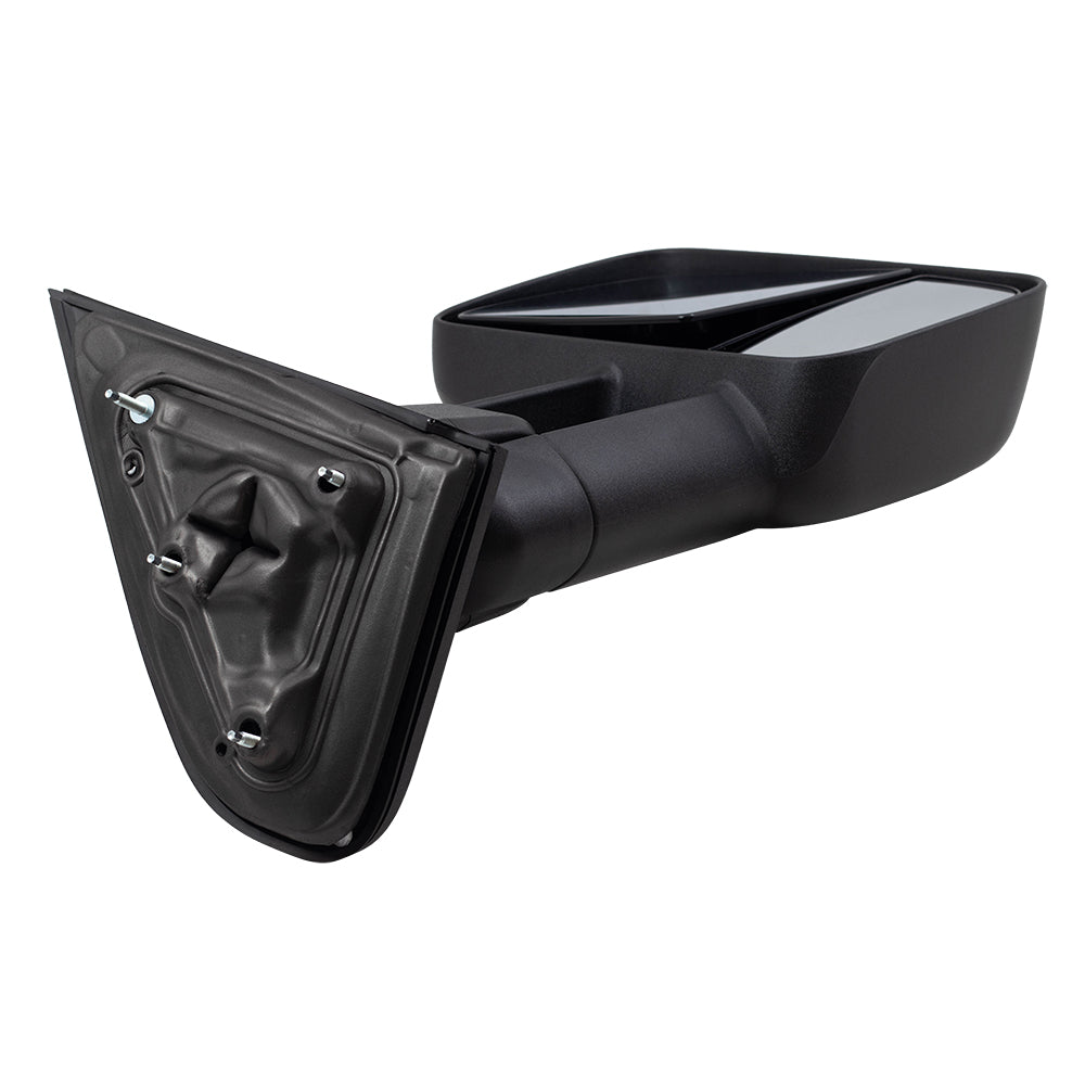 Brock Replacement Passenger Manual Side Tow Mirror with Telescopic Dual Arms Compatible with 2014-2018 Silverado Sierra 2019 LD/Limited Pickup Truck 22820396