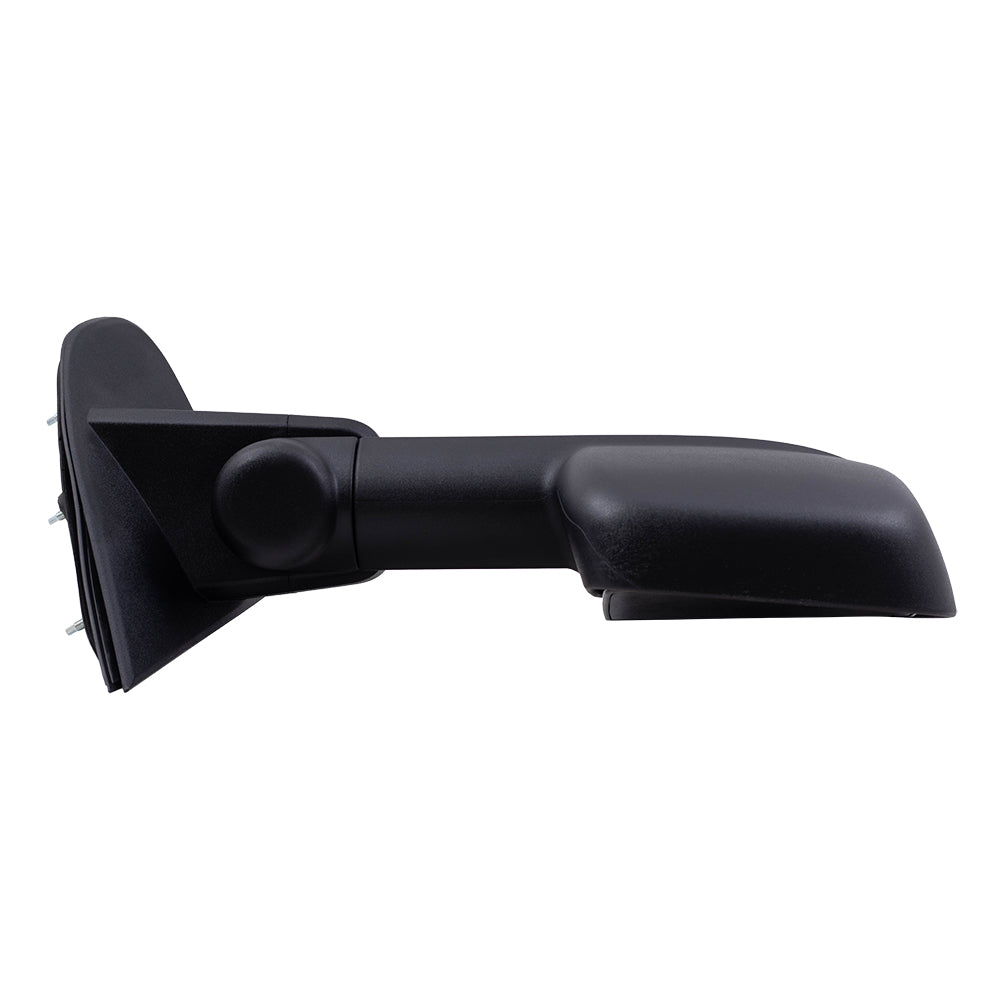 Brock Replacement Passenger Manual Side Tow Mirror with Telescopic Dual Arms Compatible with 2014-2018 Silverado Sierra 2019 LD/Limited Pickup Truck 22820396
