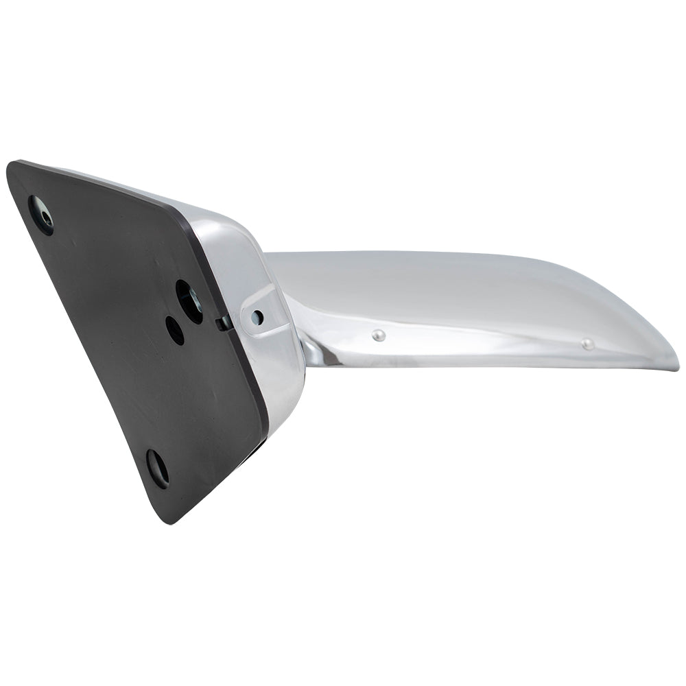 Brock Replacement Set Manual Side Door Stainless Steel Low Mount Mirrors Compatible with 1973-1991 C/K/R/V Pickup Truck SUV 996220