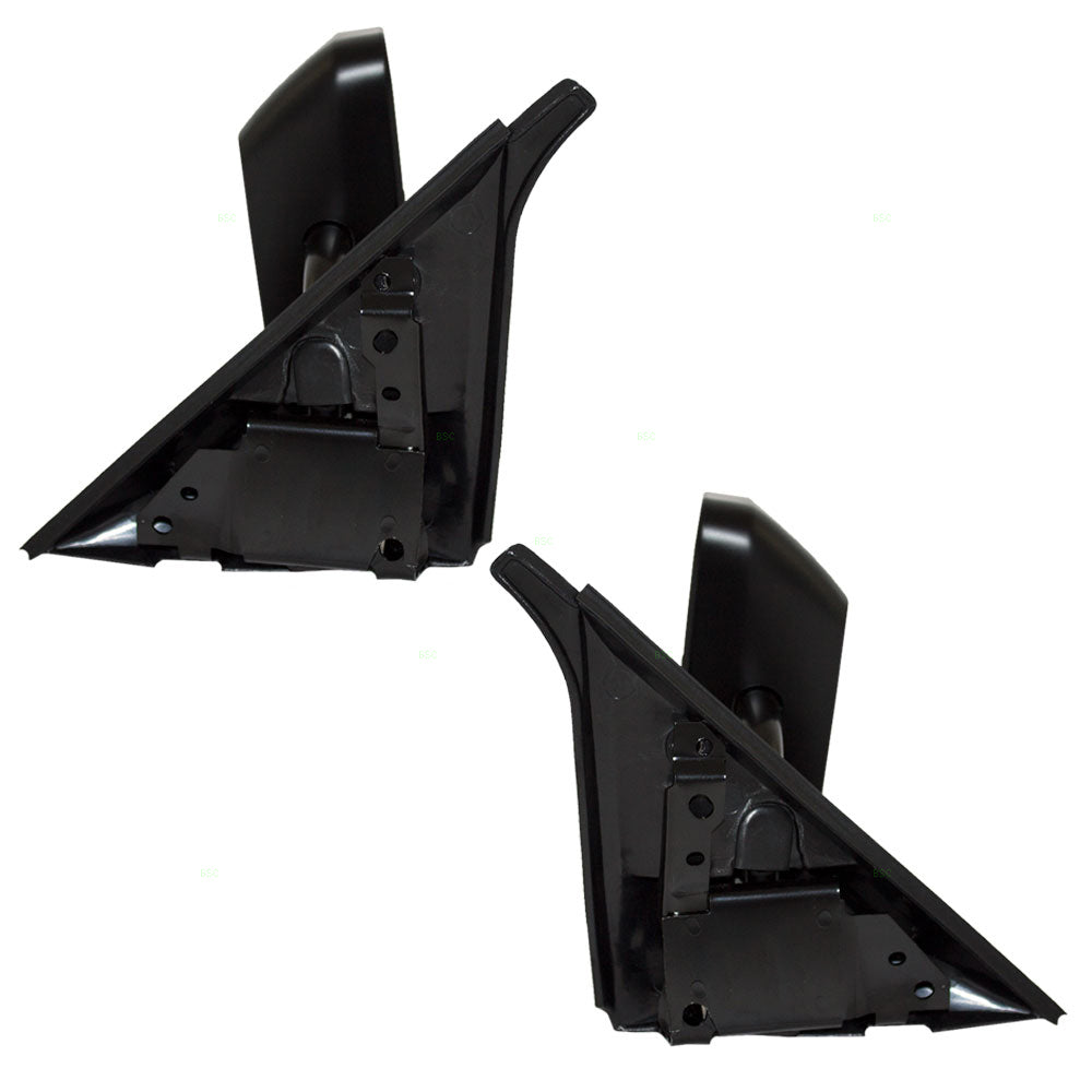 Manual Mirror for 1983-1994 S10 Blazer Match Black Below Eyeline Manual Fold for 1982-1993 S10 for 1992-1994 Jimmy for 1983-1991 S15 Jimmy for 1982-1990 S15 for 1991-1993 Sonoma for 1991 Syclone Set