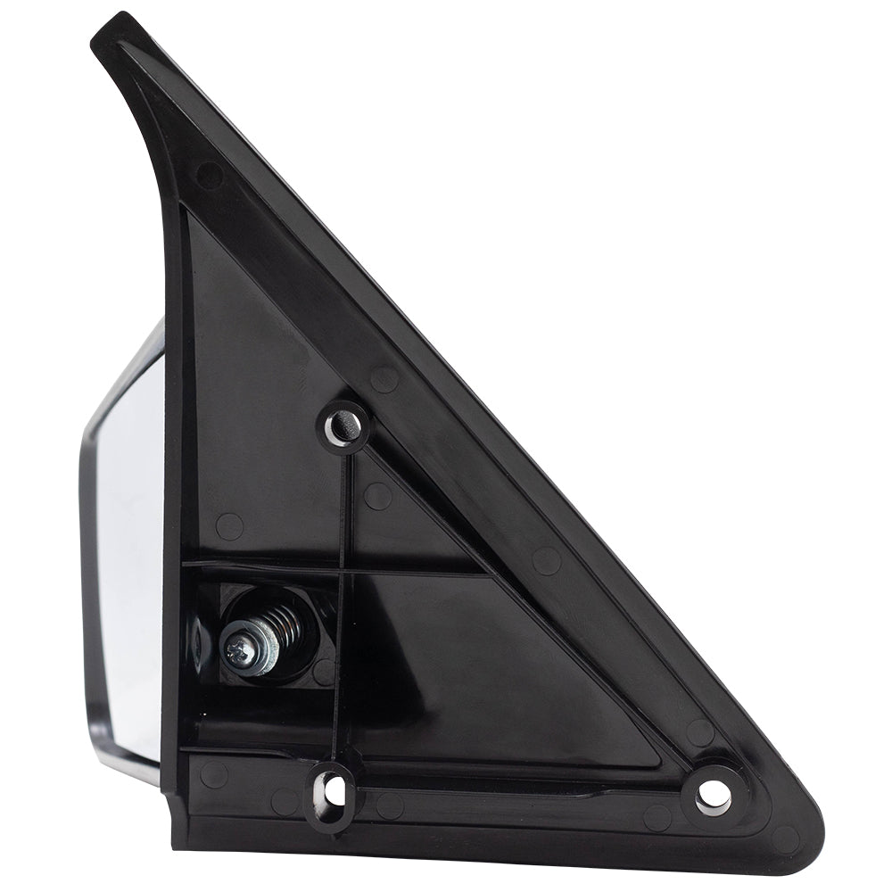 Brock Replacement Driver Manual Side Door Mirror Type Textured Compatible with 1985-1993 S10 Pickup Truck Blazer 15675113