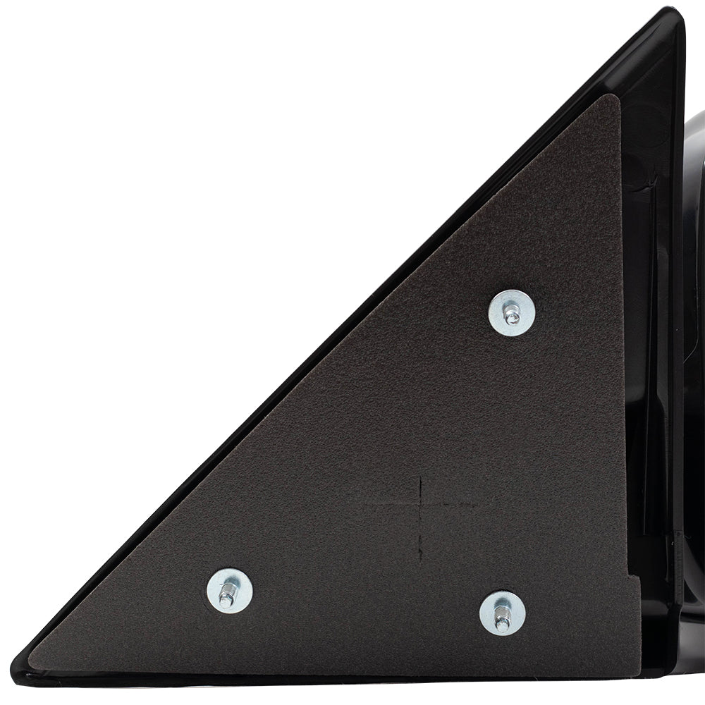 Brock Replacement Passenger Manual Side Door Mirror Below Eyeline Compatible with 1995-1998 Blazer 15150850