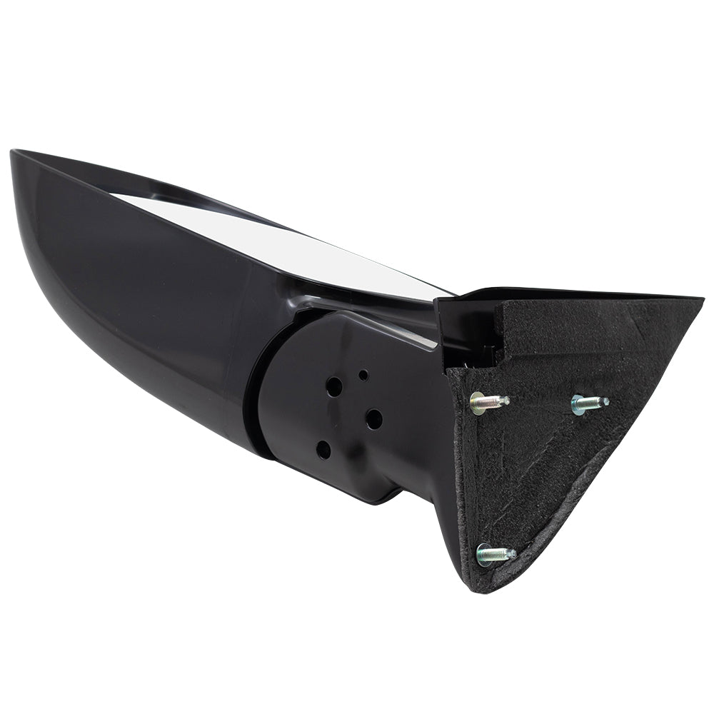Brock Replacement Driver Manual Side Door Mirror Type w/ Metal Base Compatible with 15764759