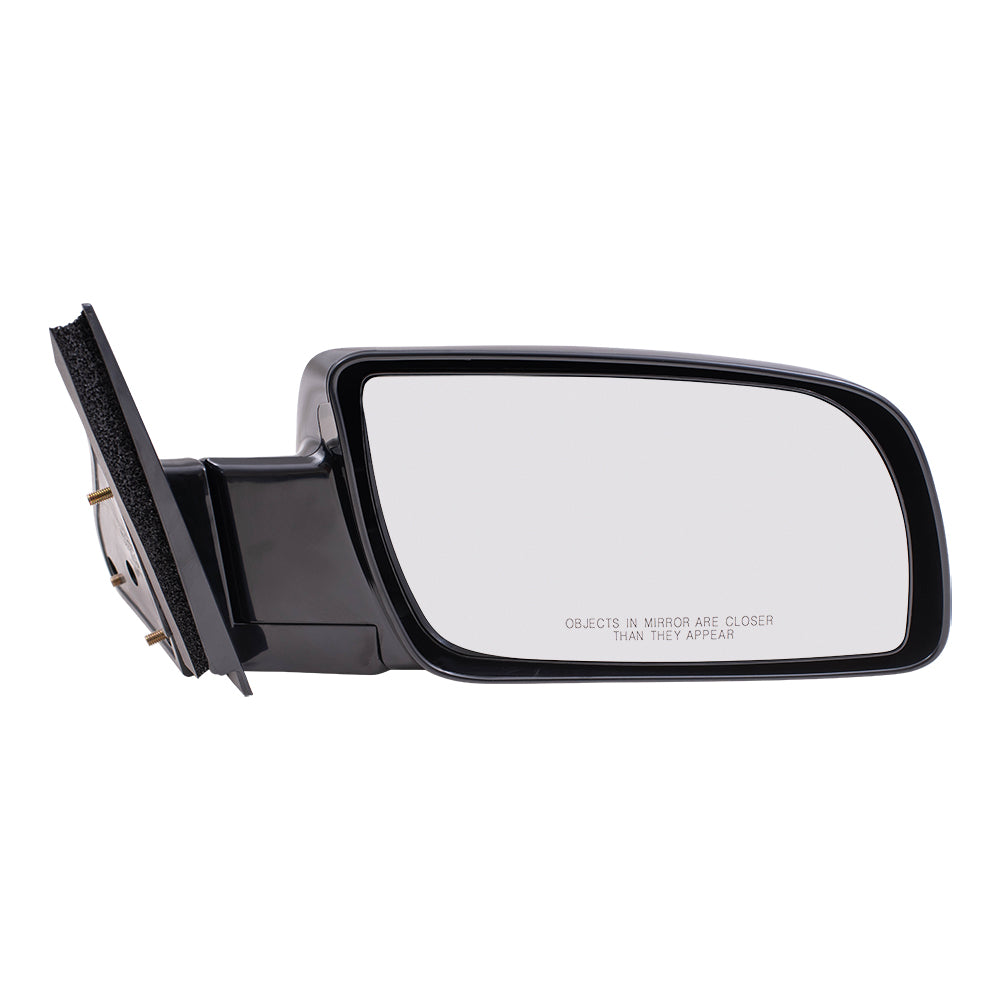 Brock Replacement Passenger Manual Side Door Mirror Type with Plastic Base Compatible with 1988-1999 C/K Pickup Truck 15764760