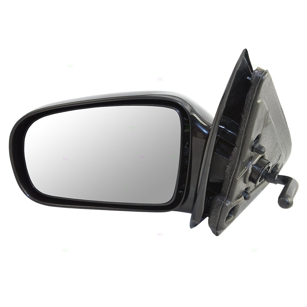 Brock Replacement Driver Manual Remote Side Door Mirror Compatible with 1995-2005 Cavalier Sunfire Sedan 10362467
