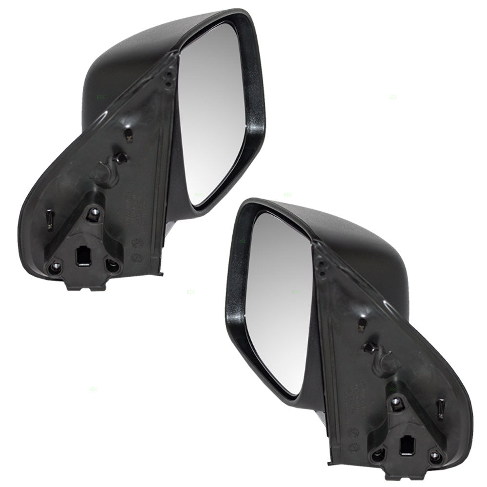 Manual Mirror for 2004-2012 Colorado Exc 09-12 Extended Cab Manual Fold for 2004-2012 Canyon for 2006 i-280 for 2006 i-350 for 2007-2008 i-290 for 2007-2008 i-370 15246904 Set GM1320286
