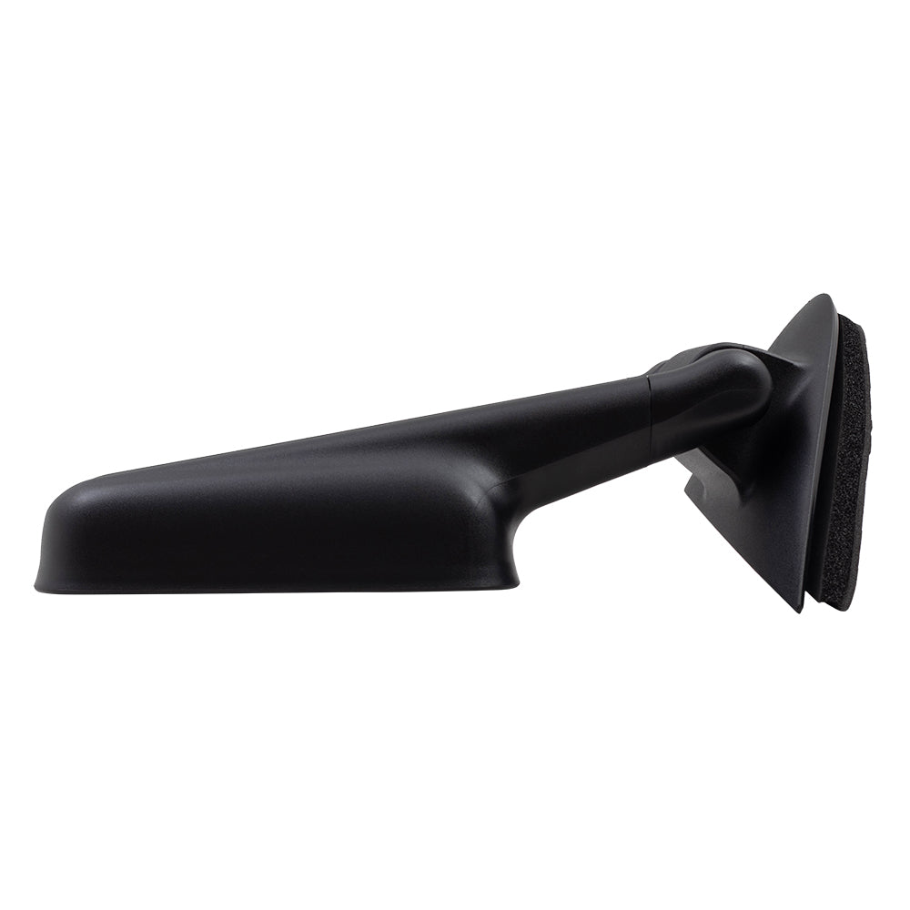Brock Replacement Driver Manual Telescopic Tow Mirror with Spotter Glass Compatible with 1999-2007 Silverado Sierra Pickup Truck