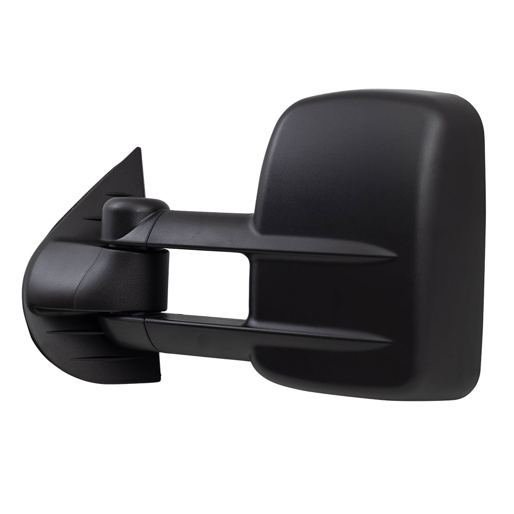 Manual Tow Mirror for 2007-2013 Silverado 1500 Extendable Manual Fold for 2007-2014 Silverado 2500 for 2007-2014 Tahoe for 2007-2013 Suburban 2500 for 2014 Suburban 20862094 Left GM1320337