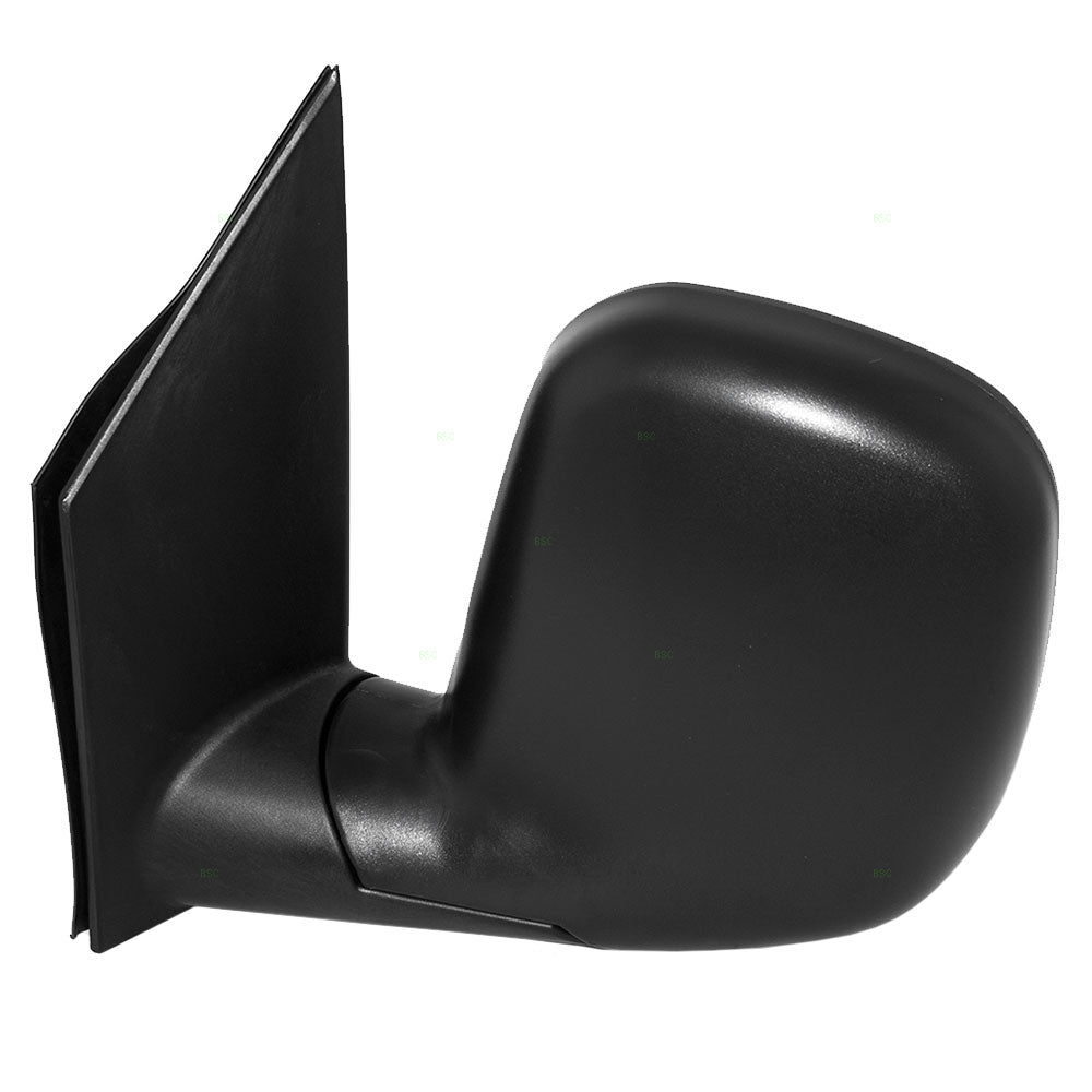 Brock Replacement Driver Manual Side Door Mirror Sail Mounted Textured Compatible with 1996-2002 Express Savana Van 15768763