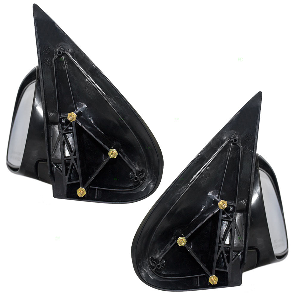 Manual Mirror for 1997-2005 Venture Manual Fold for 2005 Uplander for 1997-2004 Silhouette for 1997-1998 Trans Sport 10349531 Set GM1320255