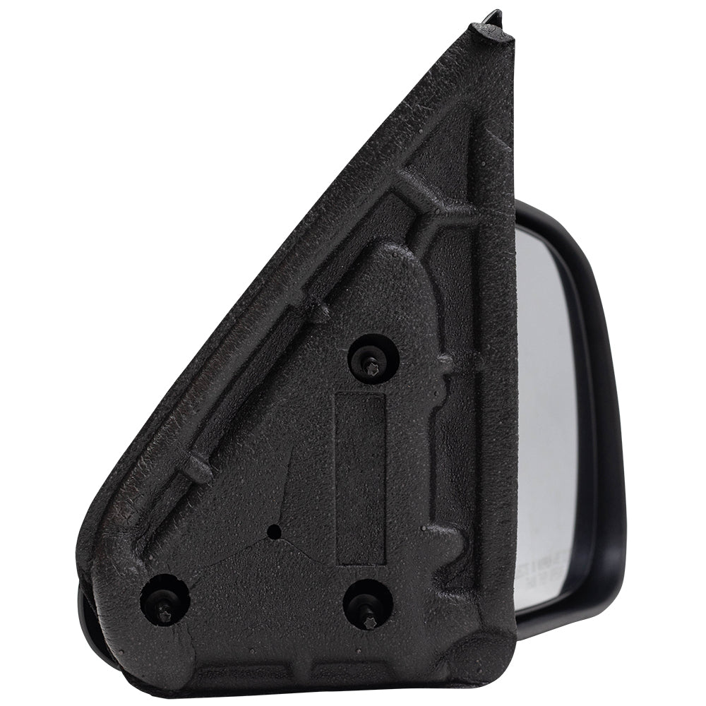 Brock Replacement Driver and Passenger Manual Side Door Mirrors with Textured Caps Compatible with 99-06 Silverado New Body Style Pickup Truck