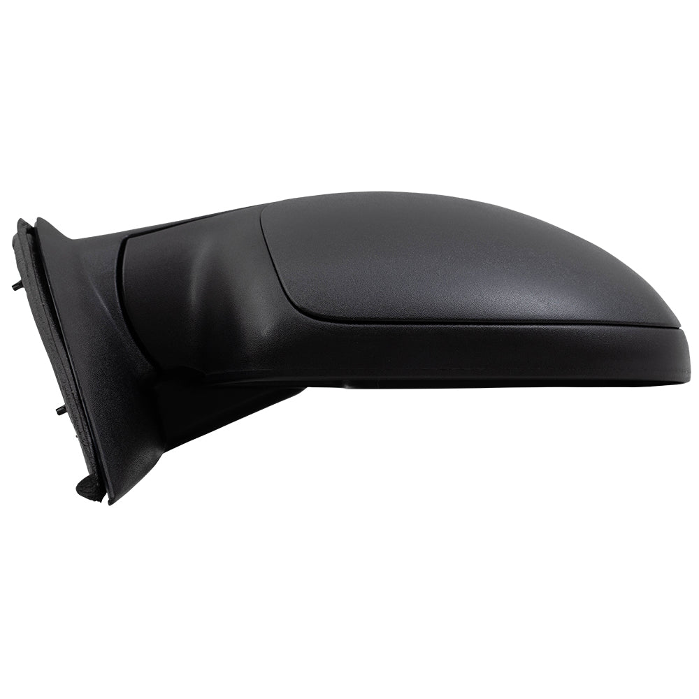 Brock Replacement Driver and Passenger Manual Side Door Mirrors with Textured Caps Compatible with 99-06 Silverado New Body Style Pickup Truck