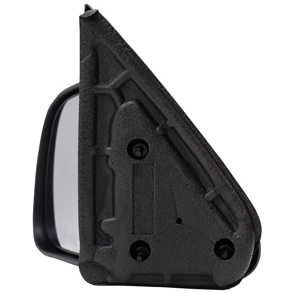 Brock Replacement Driver Manual Side Door Mirror with Textured Cap Compatible with 99-06 Silverado New Body Style Pickup Truck 25876714