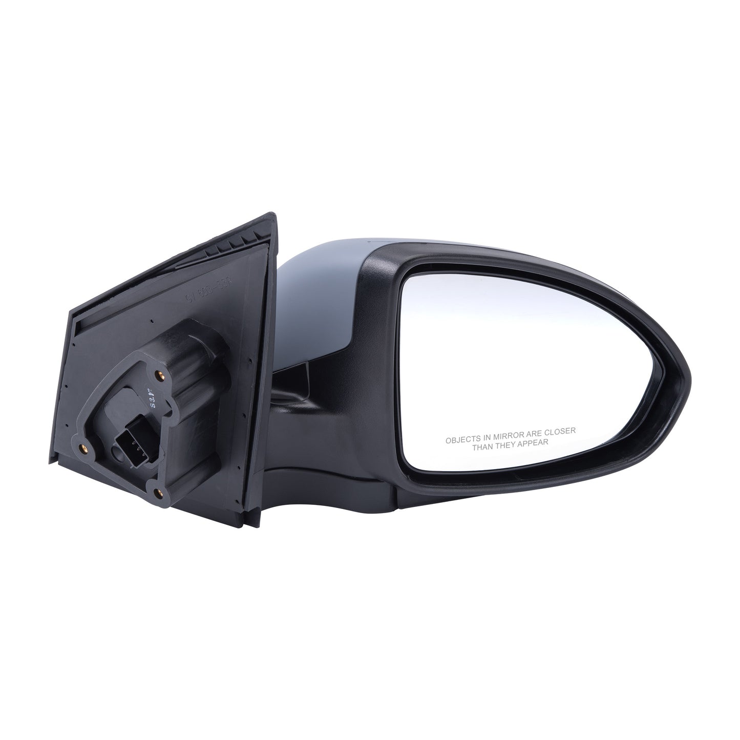Brock Replacement Passengers Power Side Door Mirror Compatible with 2011-2015 Cruze 2016 Cruze Limited 19258658