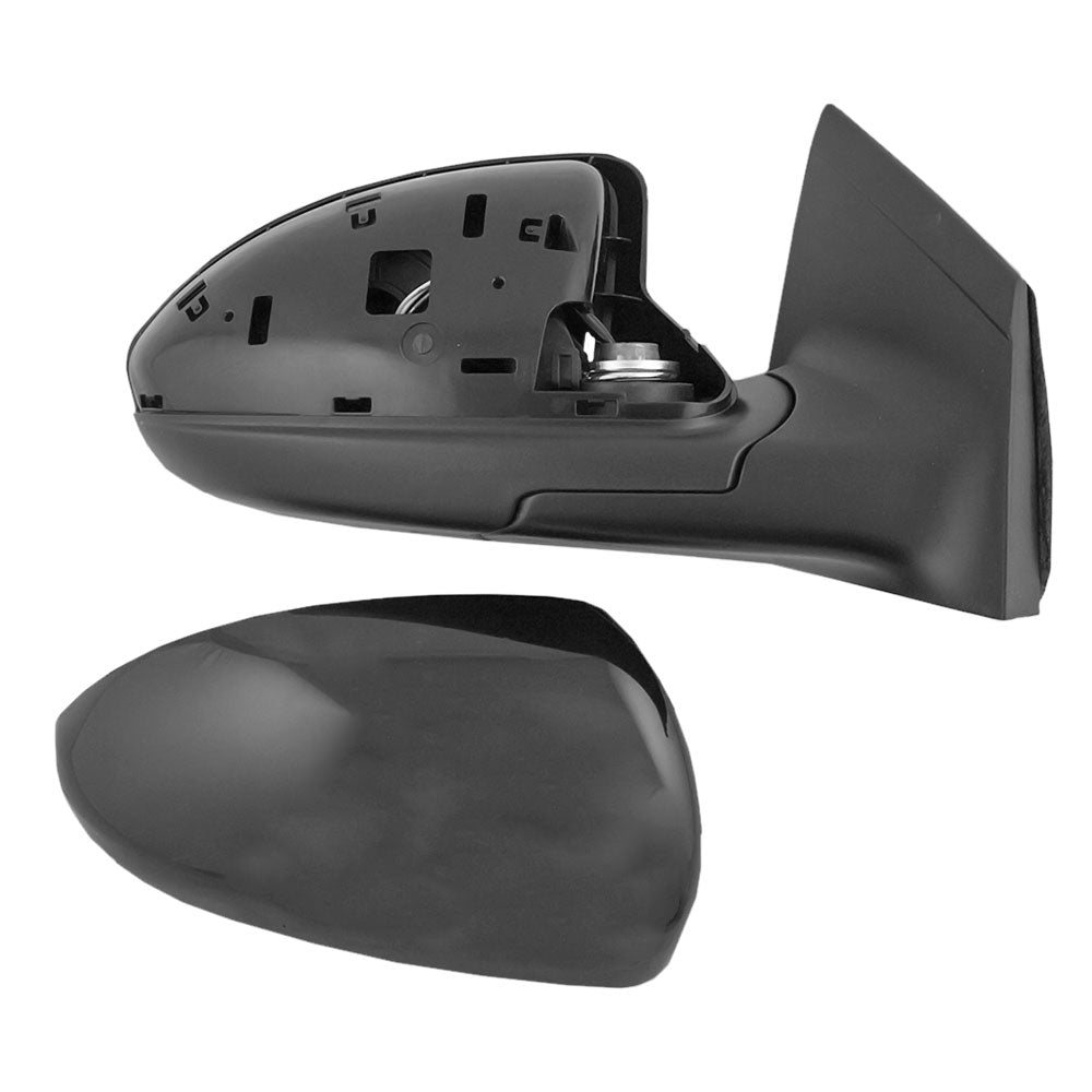 Brock Replacement Passenger Power Side Door Mirror Heated Compatible with 2011-2015 Cruze 2016 Cruze Limited 19258660
