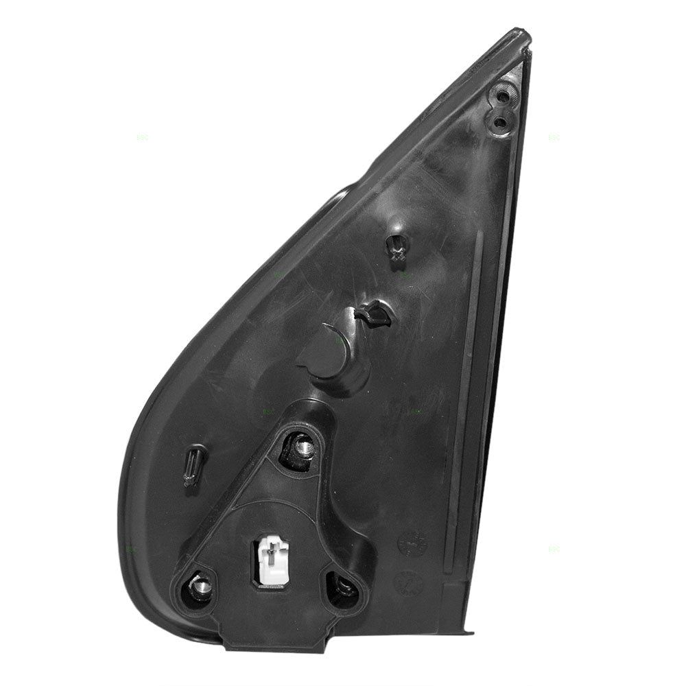 Brock Replacement Passenger Power Side Door Mirror Textured Compatible with 2004-2012 Colorado Canyon Pickup Truck 21996377