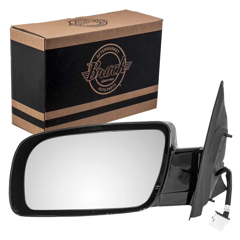 Brock Replacement Driver Power Side Door Below Eyeline Mirror Compatible with 1999 Astro Safari Van 15031783
