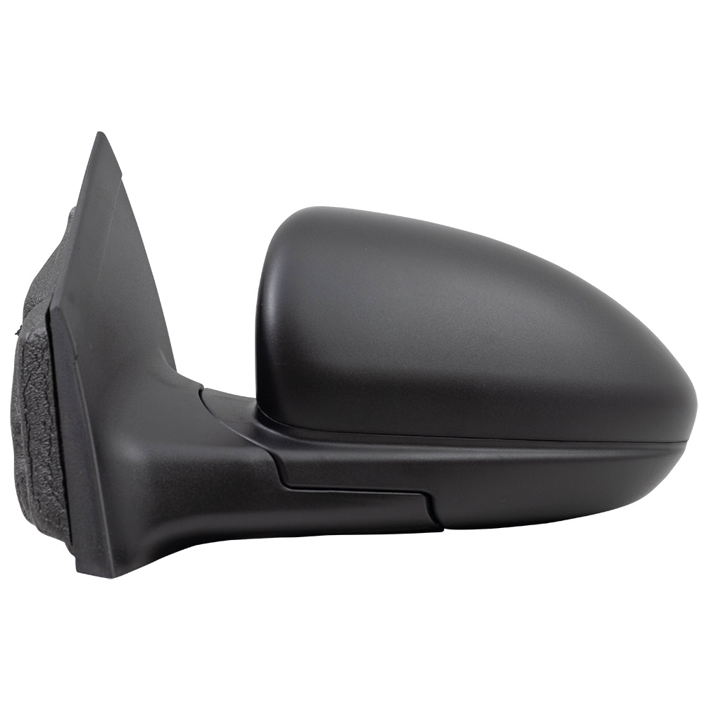 Brock Replacement Driver Power Side Door Mirror Textured Black Compatible with 11-15 Cruze 16 Cruze Limited 95186709