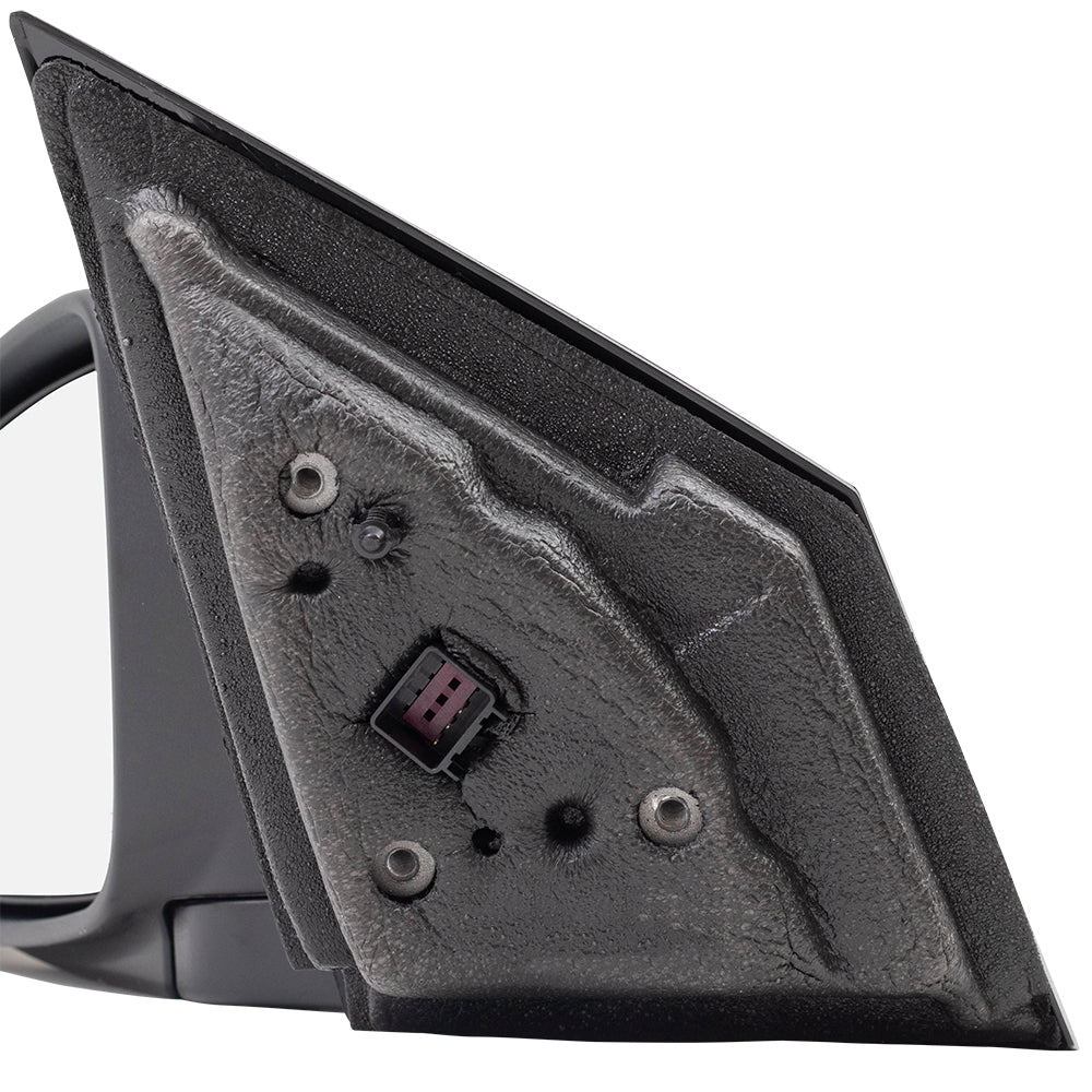 Brock Replacement Driver Power Side Door Mirror Textured Black Compatible with 11-15 Cruze 16 Cruze Limited 95186709