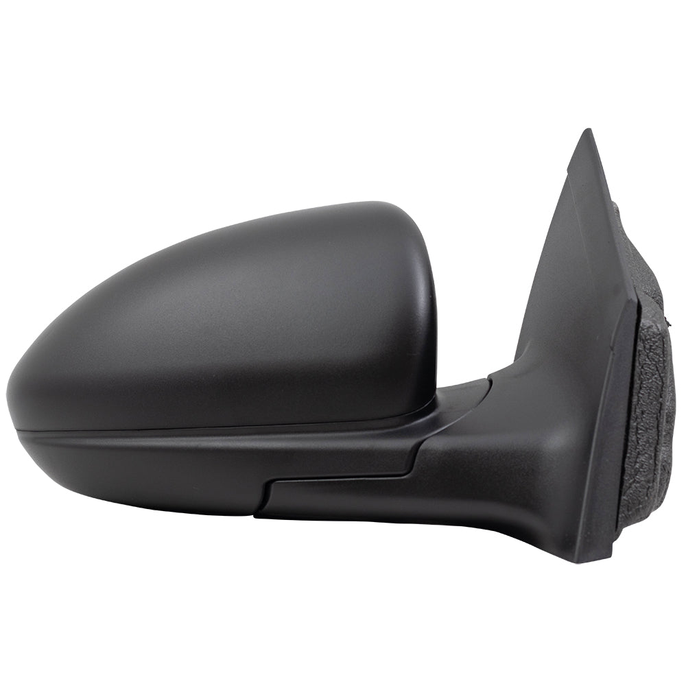 Brock Replacement Passenger Power Side Door Mirror Textured Black Compatible with 11-15 Cruze 16 Cruze Limited 95186710