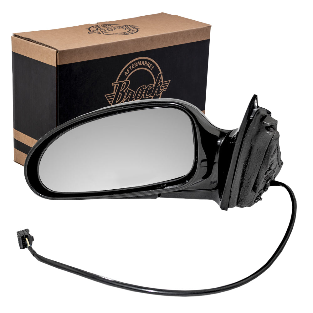 Brock Replacement Driver Power Side Door Mirror Compatible with 2000-2005 LeSabre 25769728
