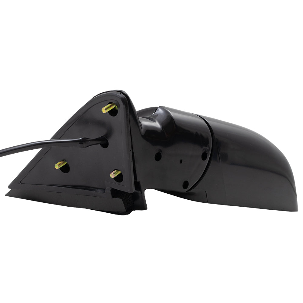 Brock Aftermarket Replacement Driver Power Mirror Standard Type Paint To Match Black - Plastic Base without Heat Compatible with 15764757