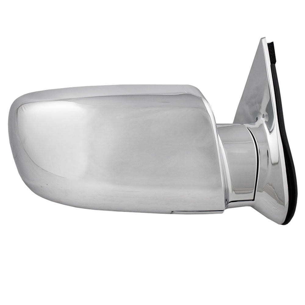 Brock Replacement Passenger Power Side Door Chrome Specialty Mirror Compatible with C/K Pickup Suburban Yukon Tahoe