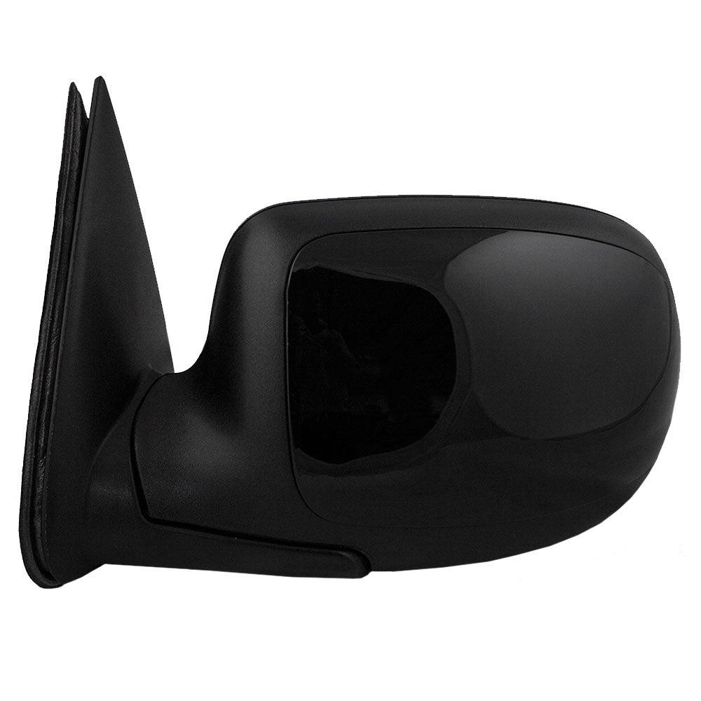 Brock Replacement Driver Power Side Door Mirror with Cap Compatible with 1999-2002 Silverado Sierra Pickup Truck 15172249