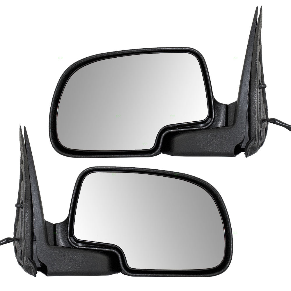 Power Mirror for 1999-2002 Silverado 1500 OEM Substitute Manual Fold for 2001-2002 Silverado 1500 HD for 1999-2002 Sierra 2500 for 2001-2002 Sierra 2500 HD Set