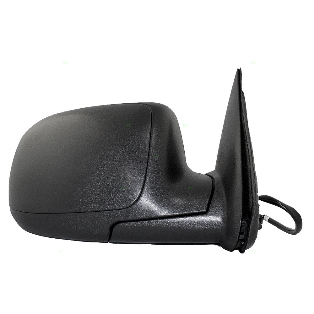 Brock Replacement Passenger Performance Upgrade Power Side Door Mirror Textured Compatible with 99-02 Silverado Sierra Pickup Truck 15172248