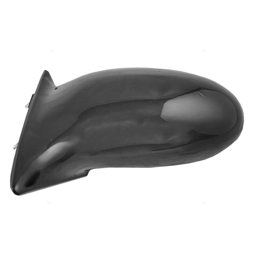 Brock Replacement Driver Power Side Door Mirror Single Post Compatible with 2002-2005 Grand Am 22724872