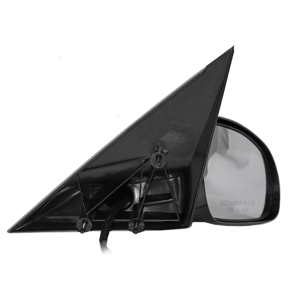 Brock Replacement Passenger Power Side Door Mirror Ready-to-Paint Compatible with 2000-2005 Bonneville 25736282
