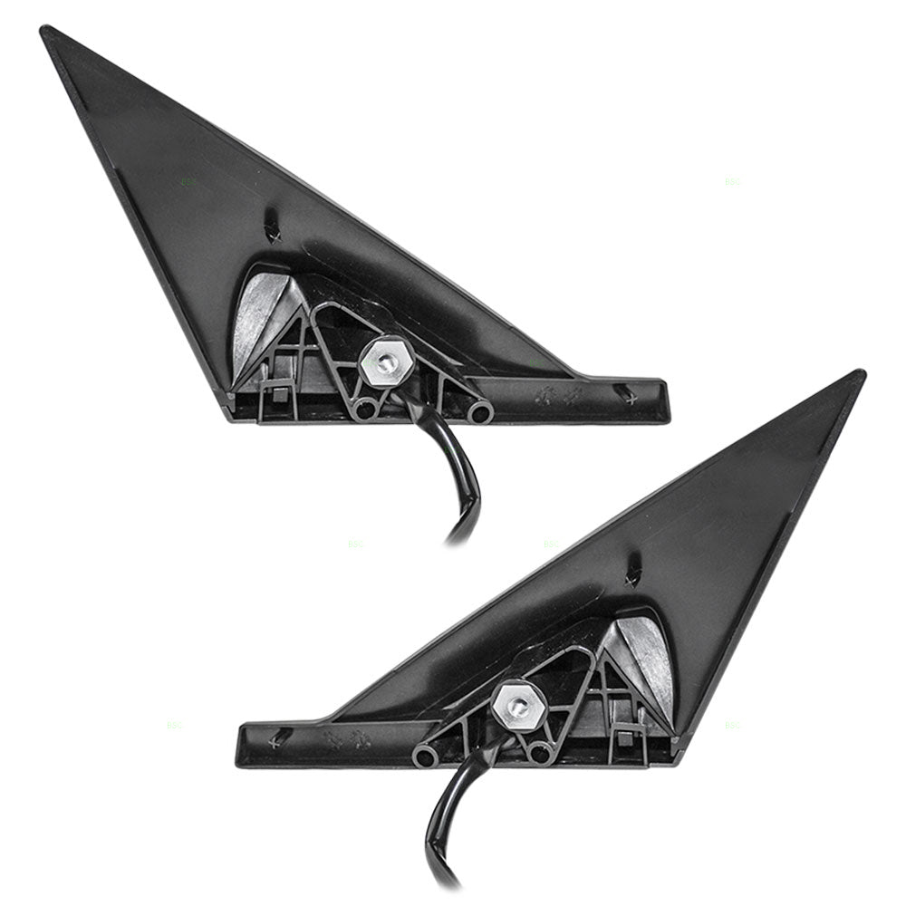 Replacement Driver and Passenger Set Power Side Door Mirrors Textured Compatible with 2006-2009 G6 Coupe Convertible 15824509 15824510