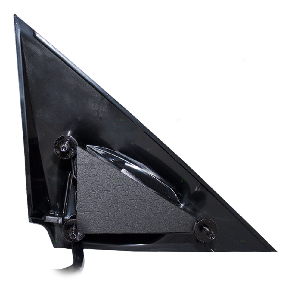 Replacement Driver Power Side Door Mirror Ready-to-Paint Black Compatible with 2005-2010 G6 Sedan 20833063