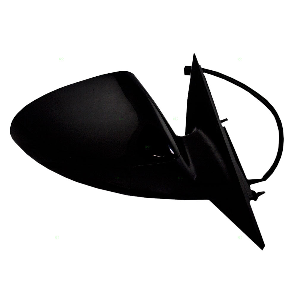 Replacement Passenger Power Side Door Mirror Ready-to-Paint Black Compatible with 2005-2010 G6 Sedan 20833062