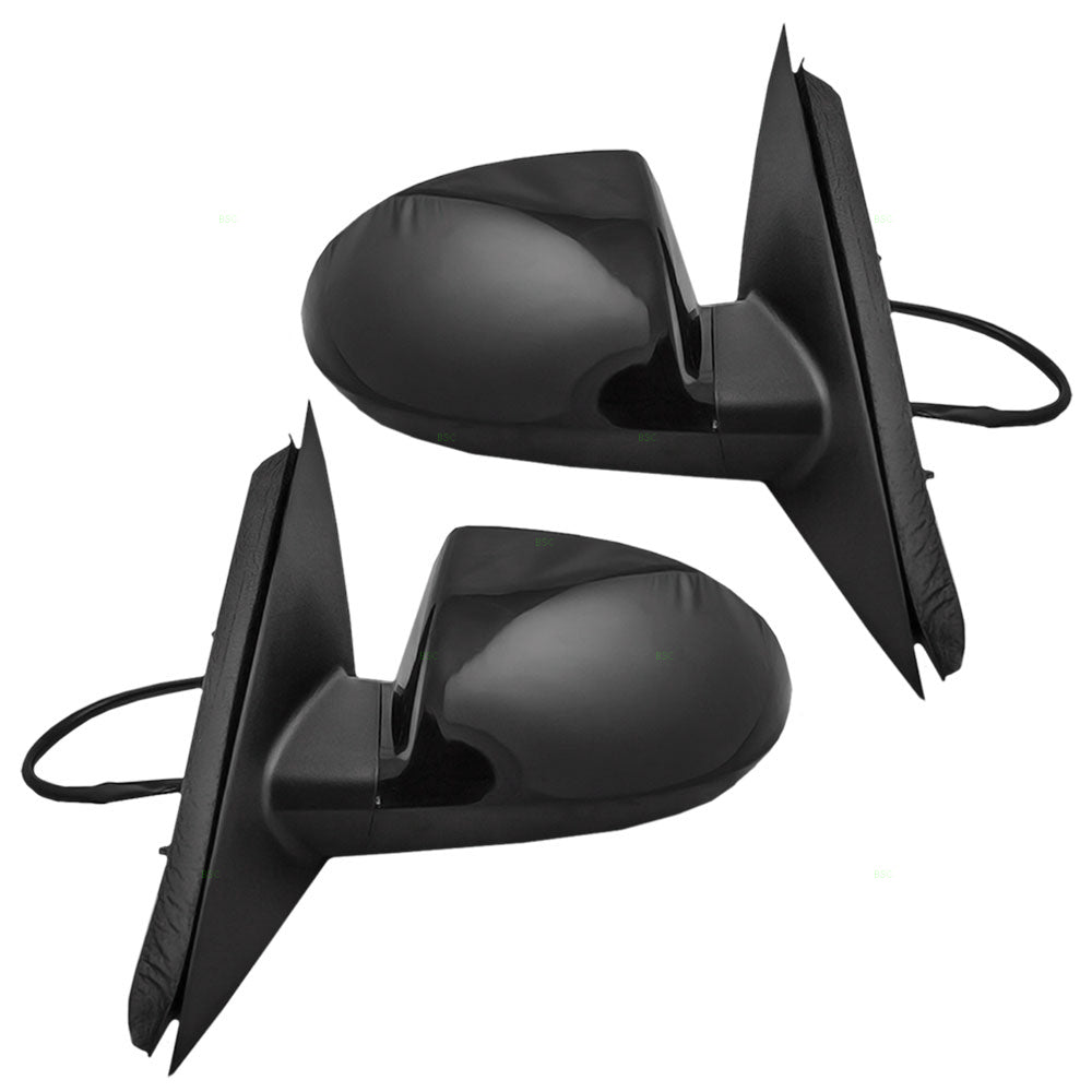 Replacement Driver and Passenger Power Side Door Mirrors Textured Base with Ready-to-Paint Housing Compatible with 2006-2013 Impala 2014-2016 Impala Limited