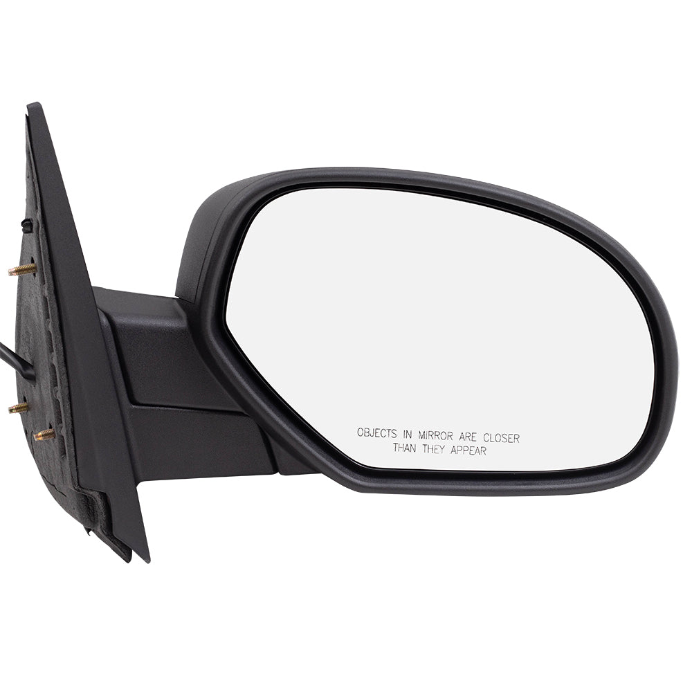 Replacement Passenger Power Side Door Mirror Textured Compatible with 07-14 Silverado Sierra Pickup Truck Tahoe Yukon & XL Escalade